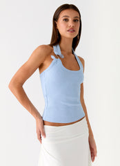 Cladena Top - Blue