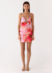 Ellinor Bead Top - Pink