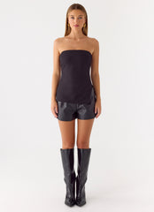 Midnight Glance Top - Black
