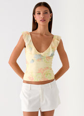 Milena Cami Top - Spring Meadow