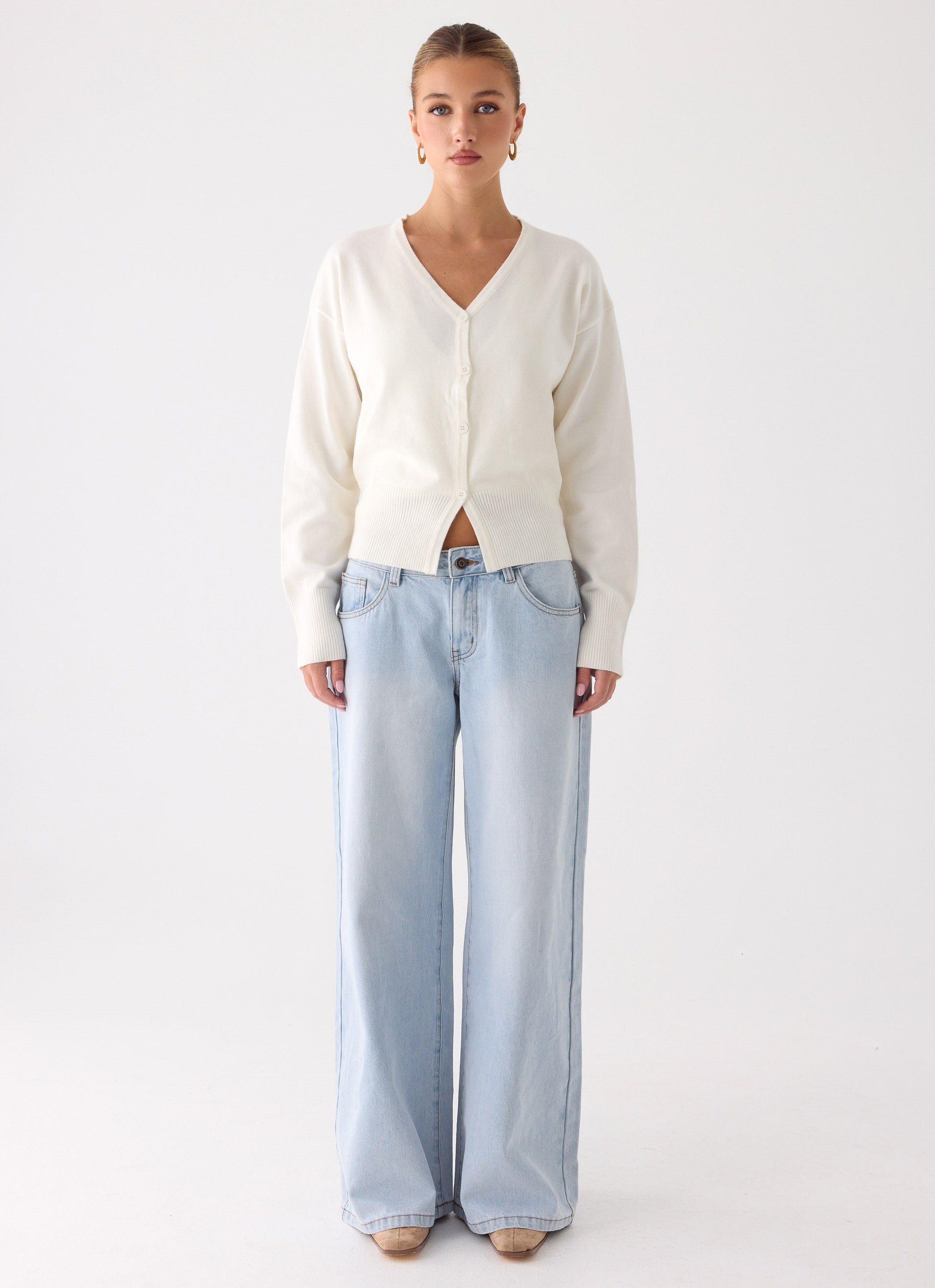 Arthur Knit Cardigan - Ivory