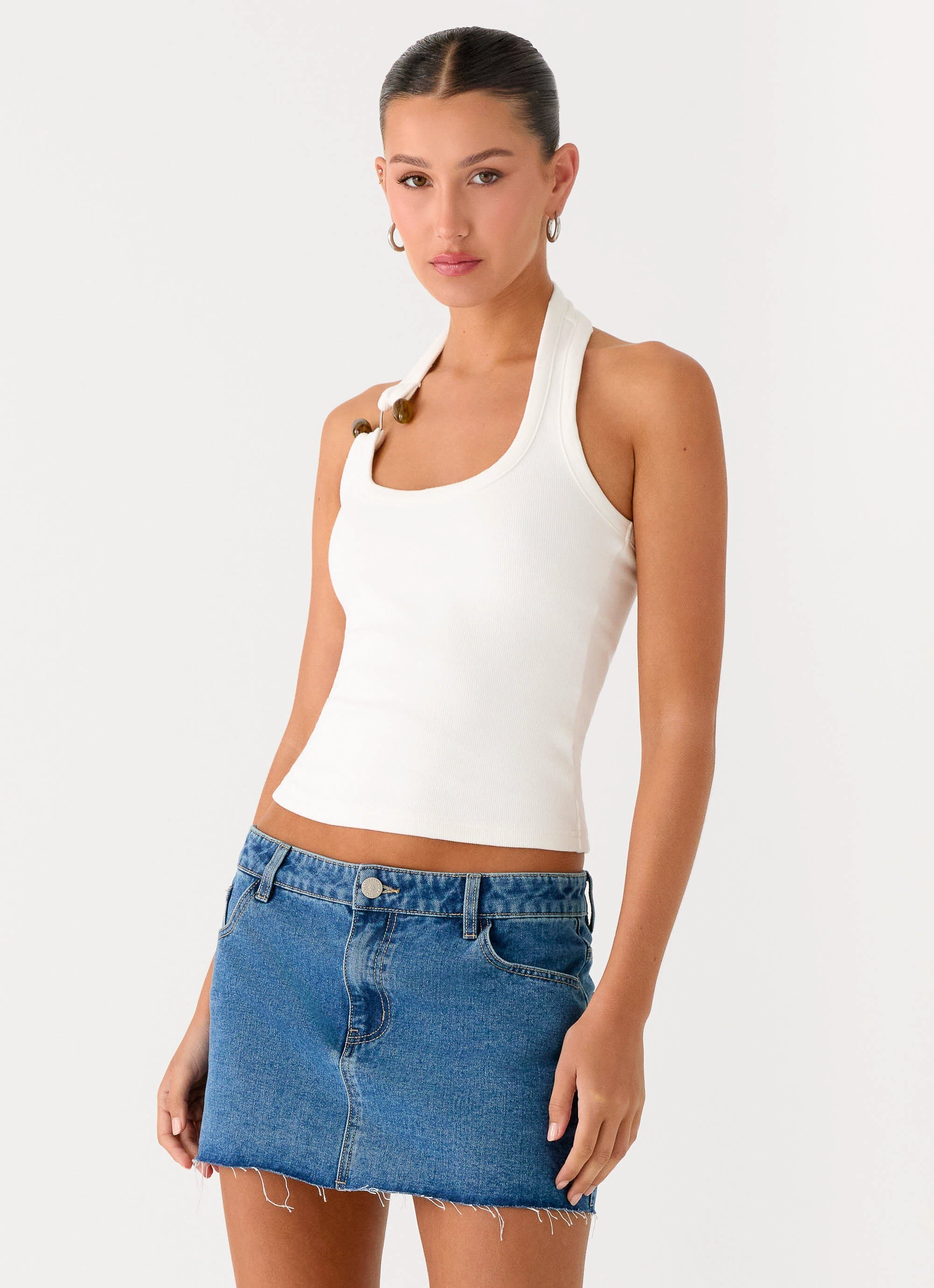 Cladena Top - White
