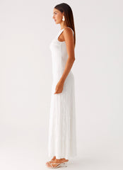 Embrace The Sun Maxi Dress - White
