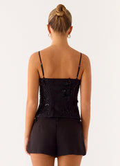 Love Me Hard Top - Black