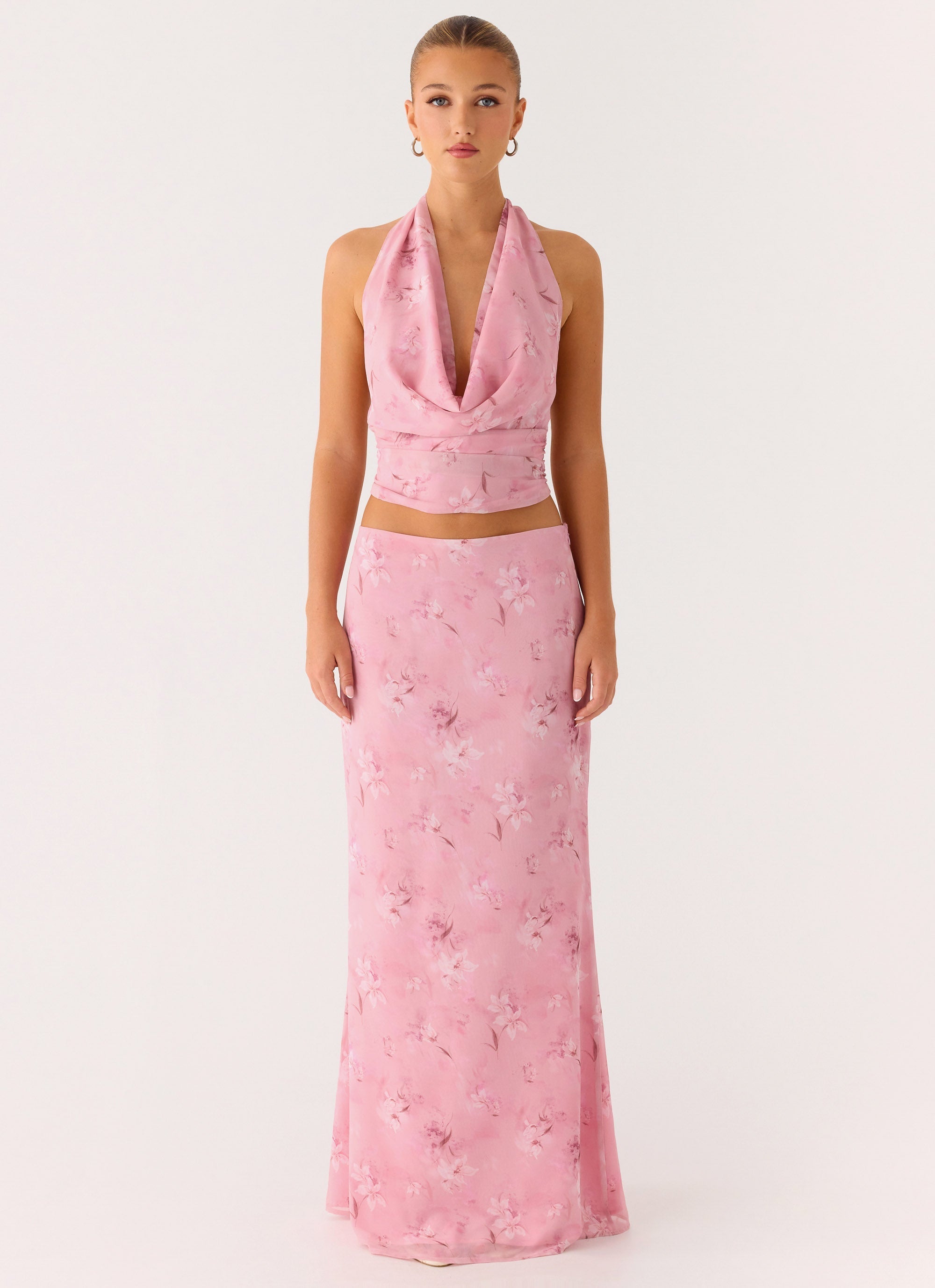 Soren Halter Top - Vintage Floral